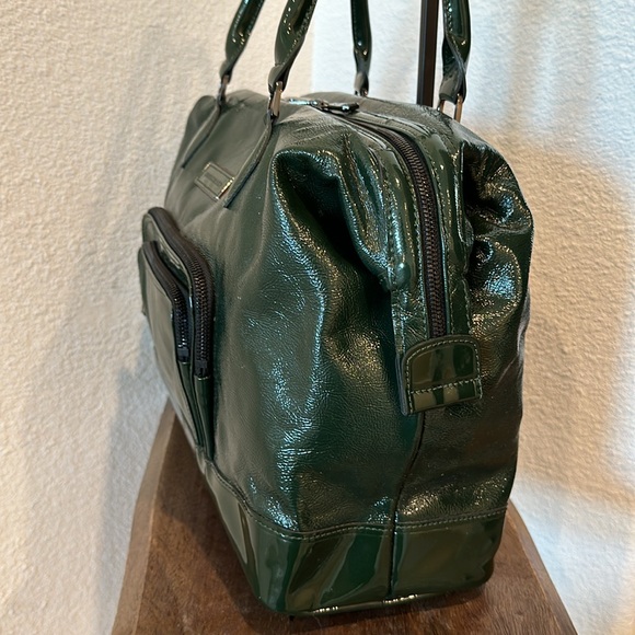 Longchamp Legends verni large satchel bag Edition Limitée NWT!!!! - Picture 5 of 14